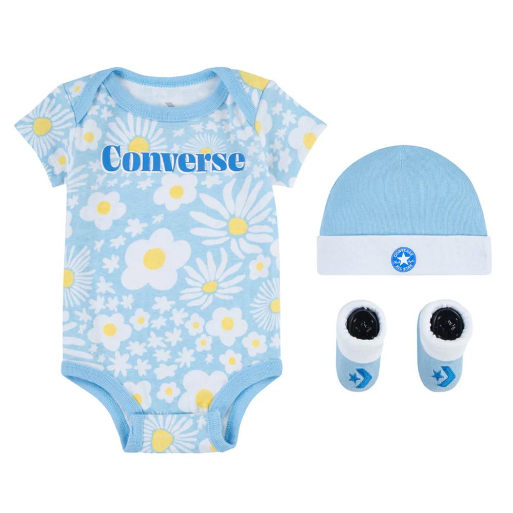 Converse Ensemble Bleu/Jaune Garçon Converse Seasonal