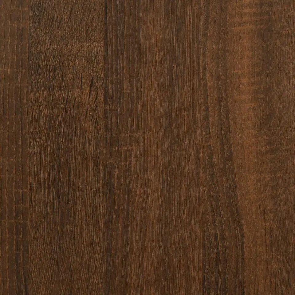 vidaXL - Boekenkast - Bruin - Bewerkt hout
