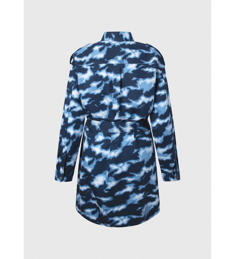 Vestido azul Pepe Jeans Burnet
