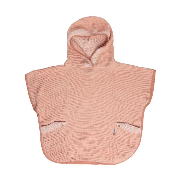 Bebe-Jou Pure Cotton Poncho Sand