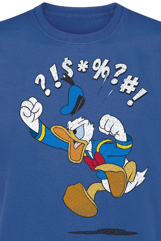Angry Donald | Mickey & Minnie Mouse T-Shirt Manches courtes