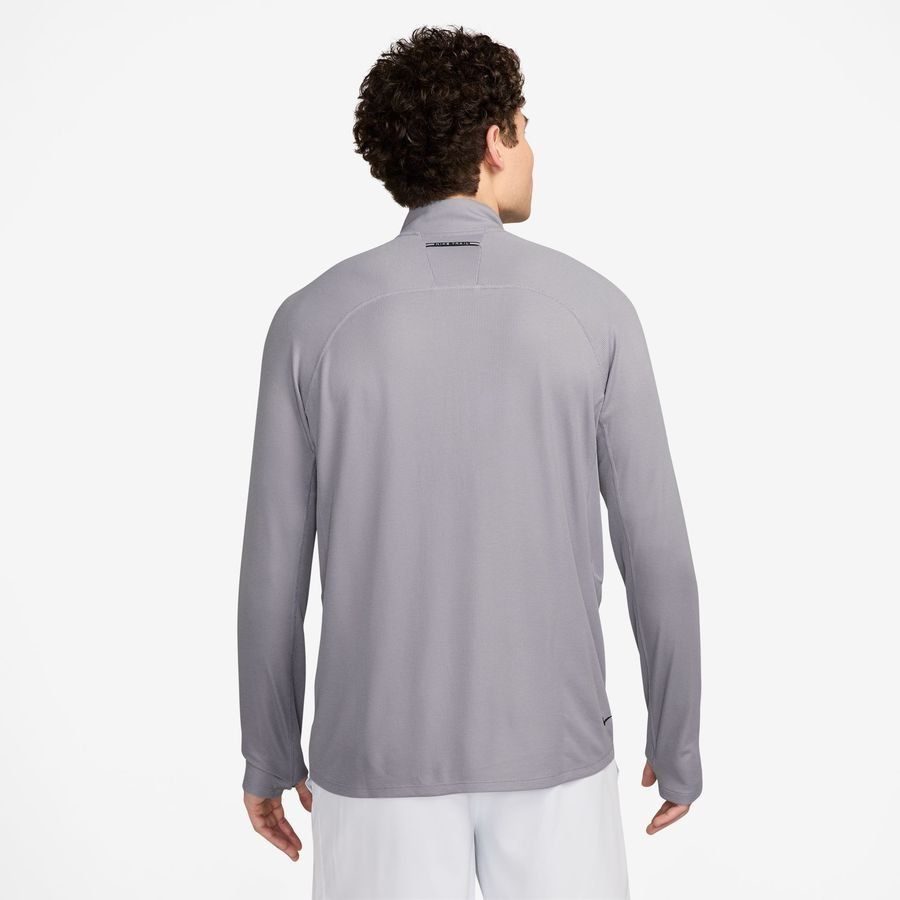 Nike Haut Running Dri-FIT Trail Midlayer HZ - Gris/Noir