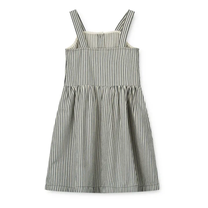 Liewood Robe Zia Rayée | Bleu gris