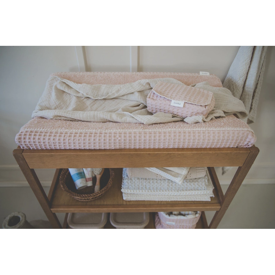 koeka Wickelauflagenbezug Amsterdam rosa