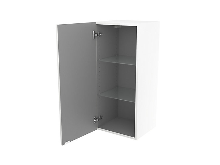 Armoire de salle de bains GoodHome Imandra blanc L.40 x H.90 x P.36 cm