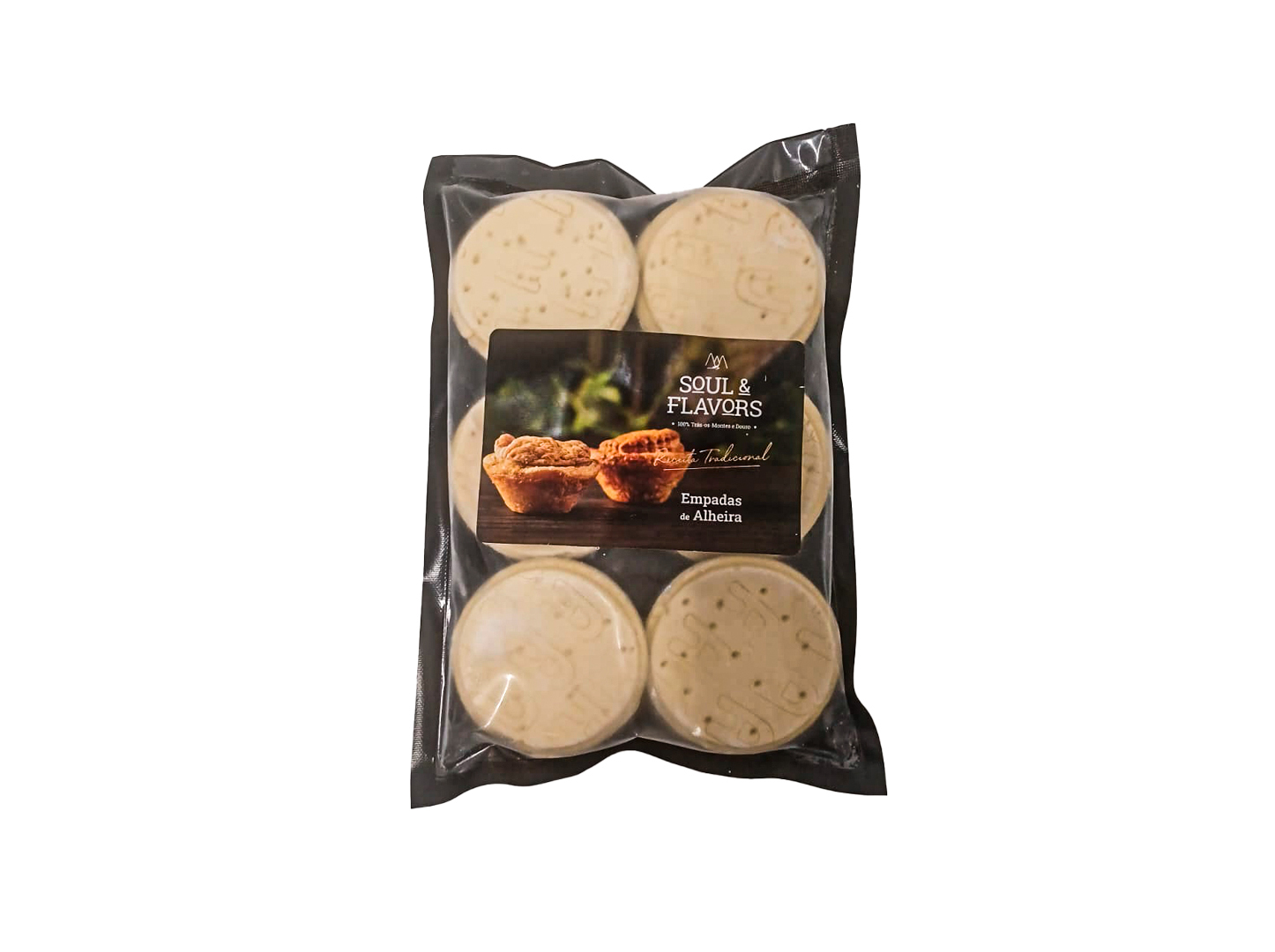EMPADA SOUL&FLAVORS ALHEIRA 390G (6UN)