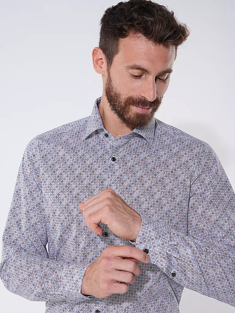 OLYMP LEVEL FIVE Hemd Slim Fit  braun