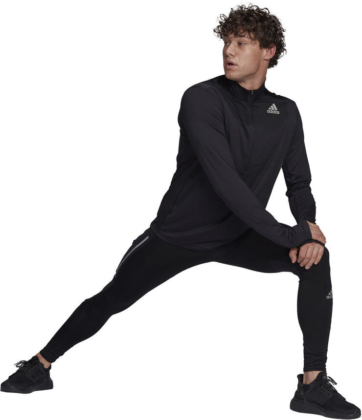 adidas Saturday Warm løbetights Sort