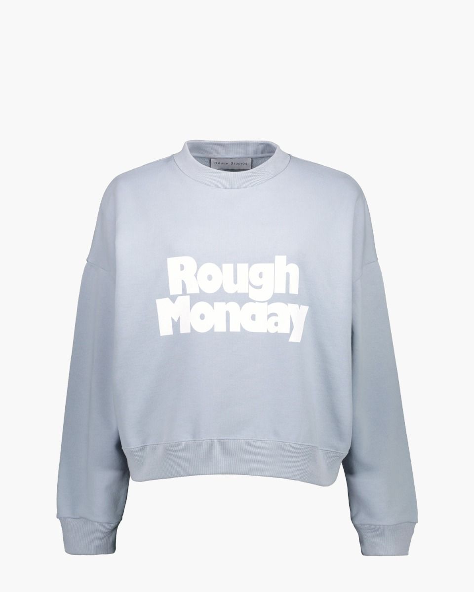 Rough Studios Rough Monday Sweater Lichtblauw Damessweater