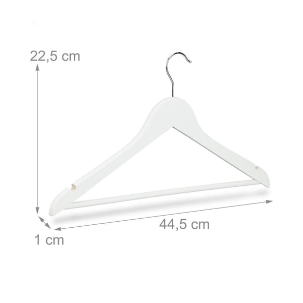 Kleshengere tresett med 30 stk
