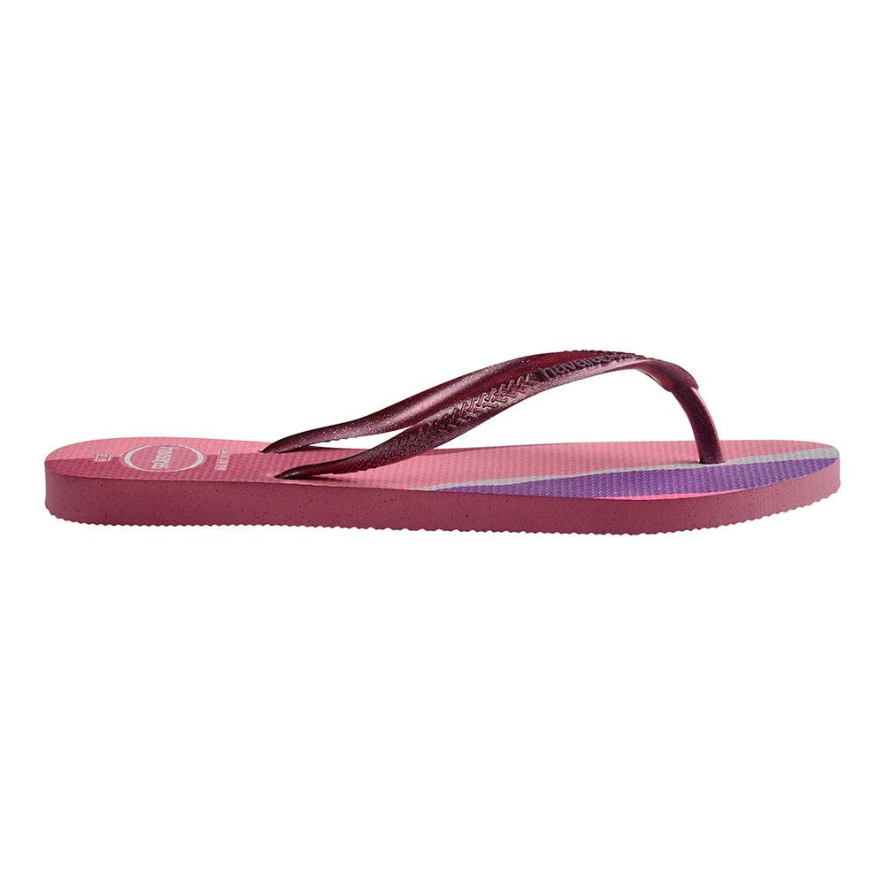 Havaianas SLIM PALETTE GLOW - Tongs Femme velvet rose
