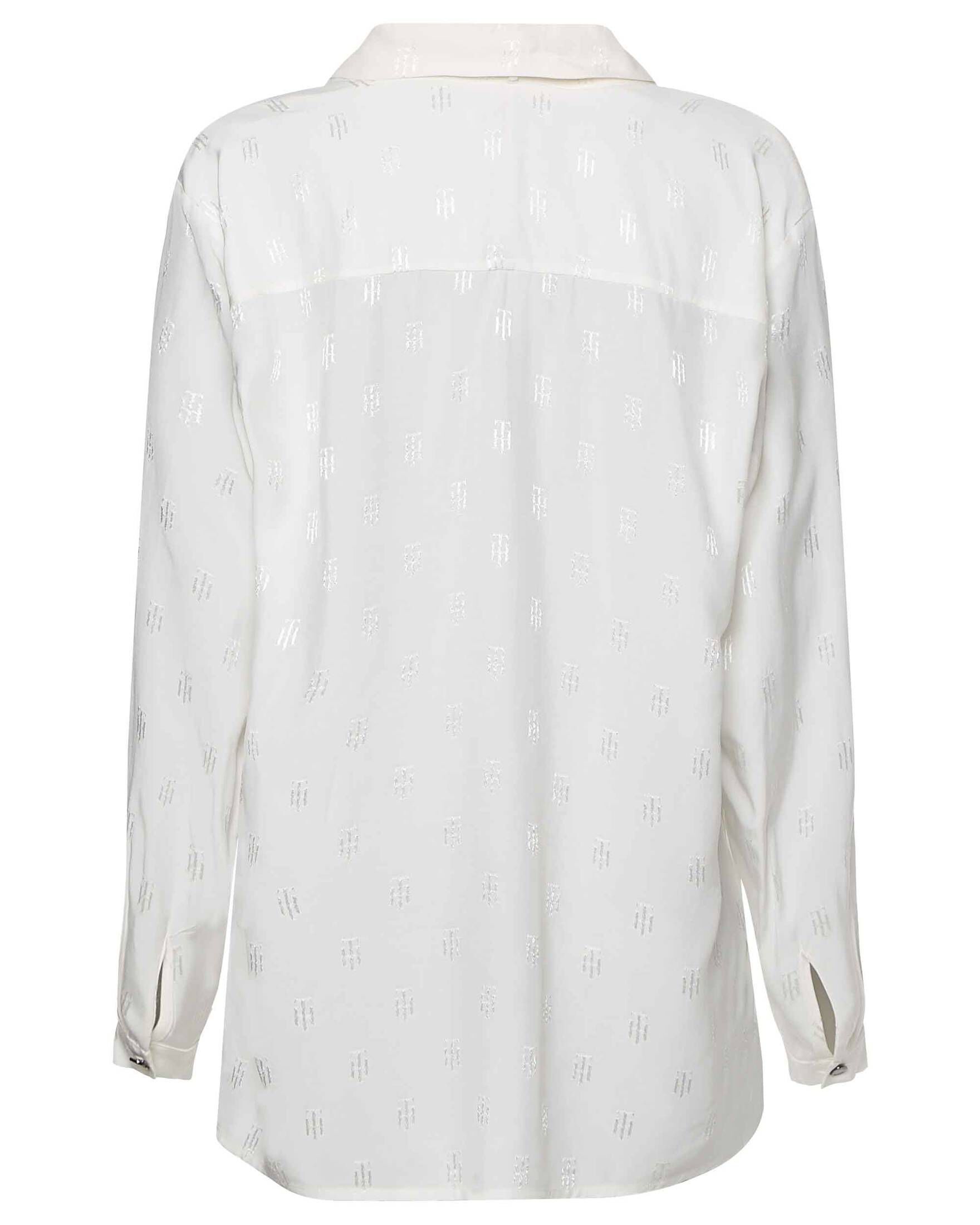 Tommy Hilfiger| Damen Schluppenbluse JACQUARD TIE