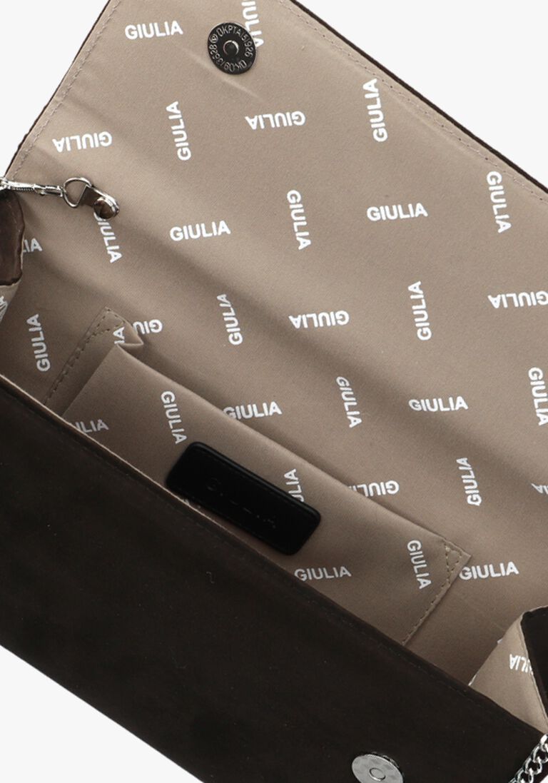 GIULIA bruine giulia clutch g.handbag