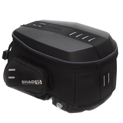 Sacoche réservoir Shad TR15CL TERRA Click system (13 litres) Universel - Noir