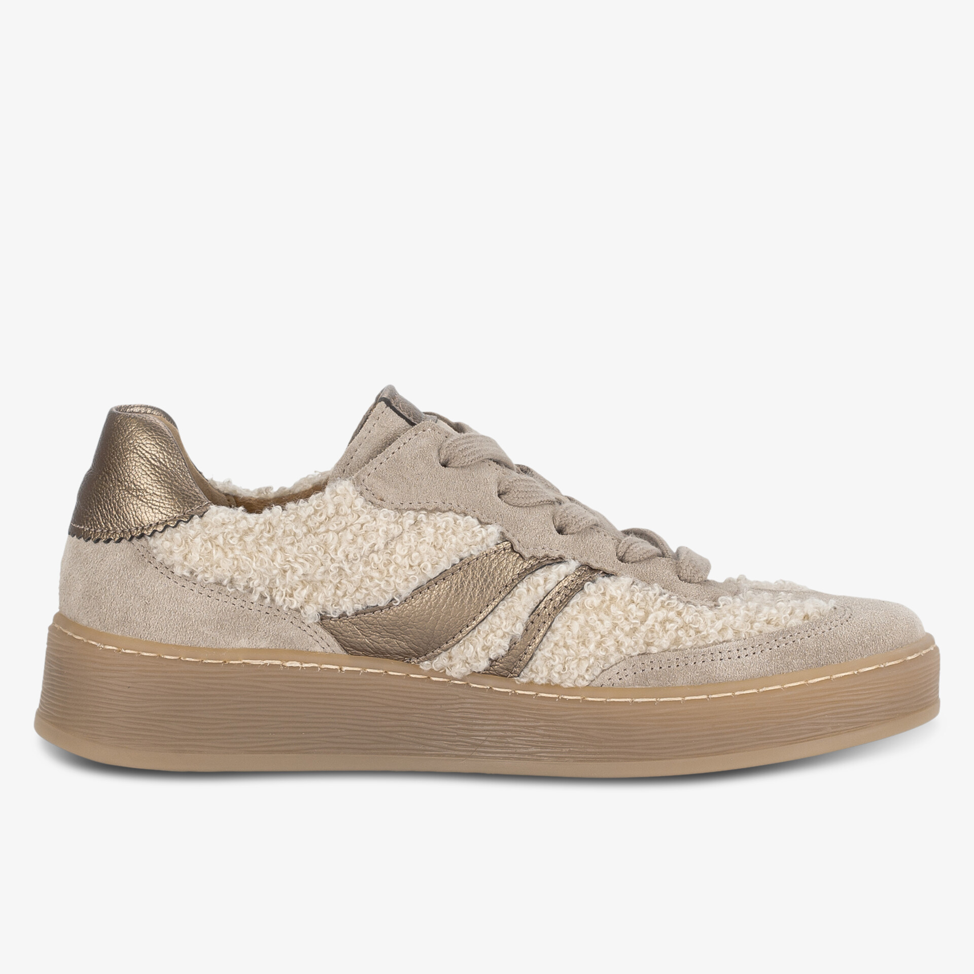 Gabor comfort Damen Sneaker beige