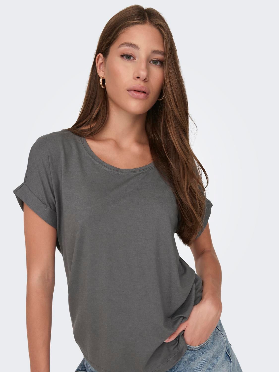 ONLMOSTER Top Plum Kitten