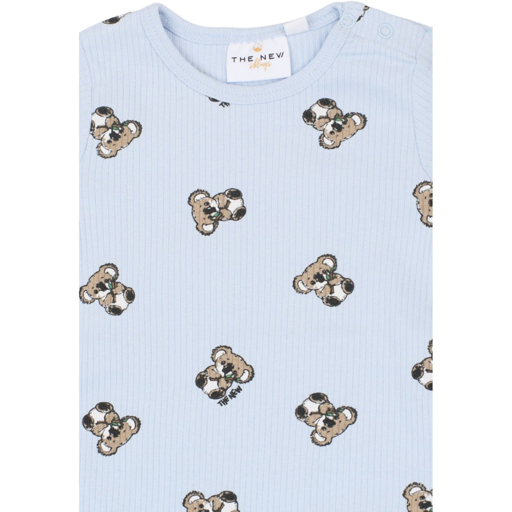 Køb THE NEW Siblings Heather Aop Tnsbtopper S_S Rib Jumpsuit