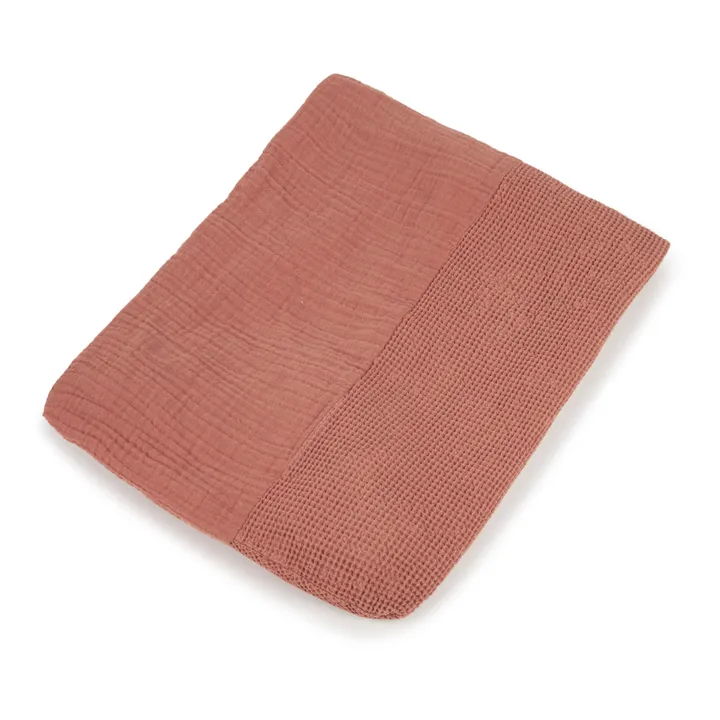Nobodinoz Matelas à langer Wabi-Sabi | Bois de rose