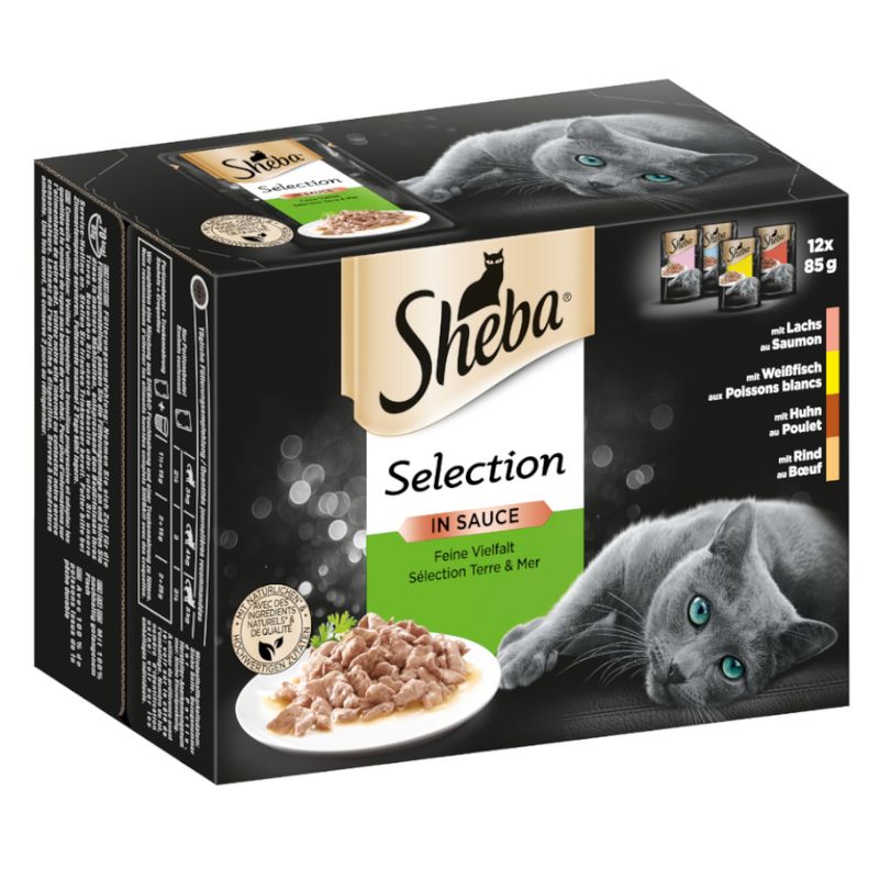 Mégapack Sheba 144 x 85 g