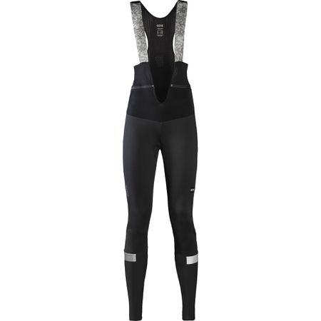ABILITY GTI Damen-Softshell-Trägerhose mit Polster  black  42
