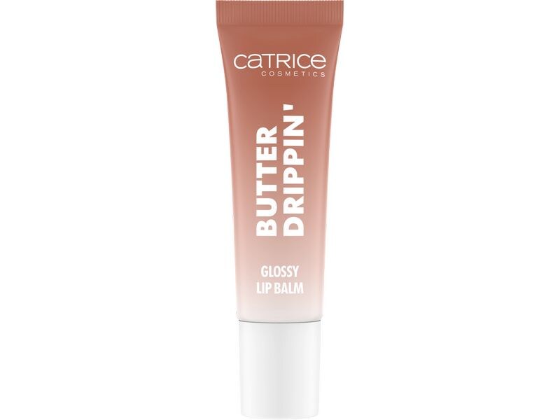 Catrice Lip Gloss Butter Drippin' Glossy 020 Maple Latte Feuchtigkeitsspendender, glänzender Lippenbalsam in zartem Rosa