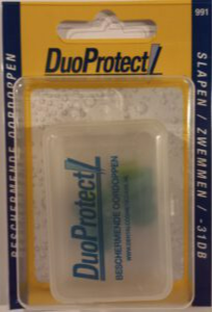 DuoProtect Beschermende Oordoppen 1PR