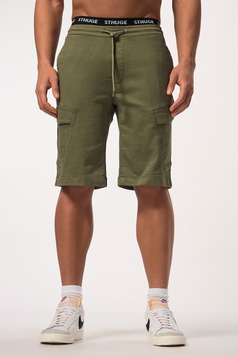STHUGE Cargo-Bermuda FLEXLASTIC®, Elastikbund, bis 8 XL