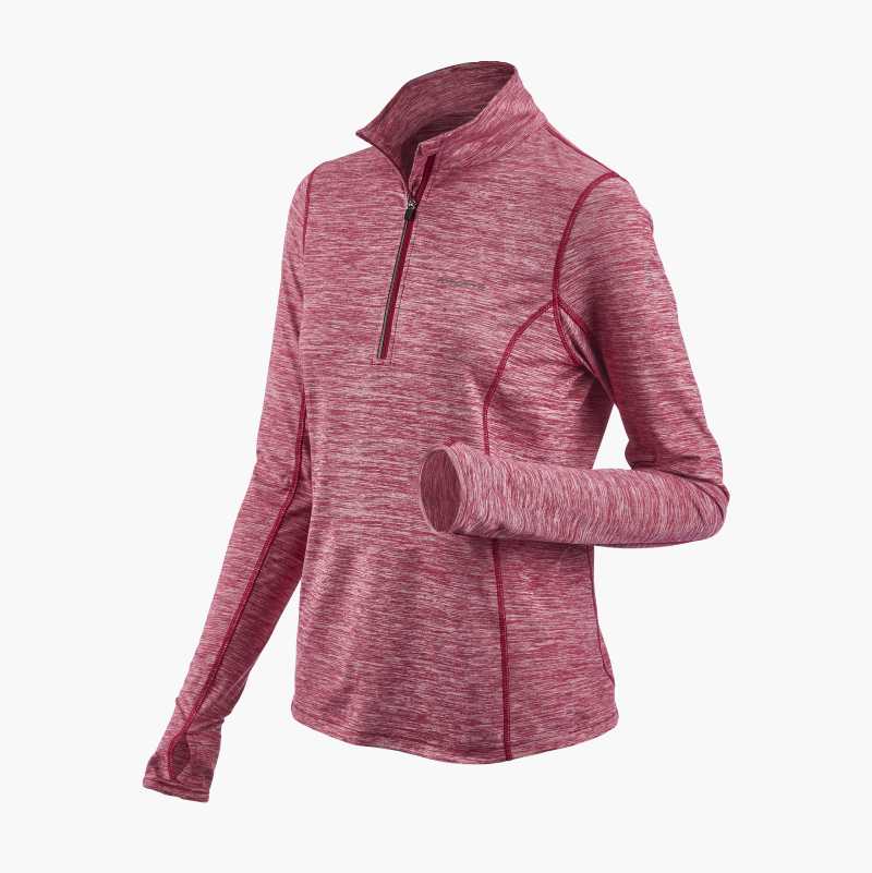 Treningstrøye ½ zip, dame, XL
