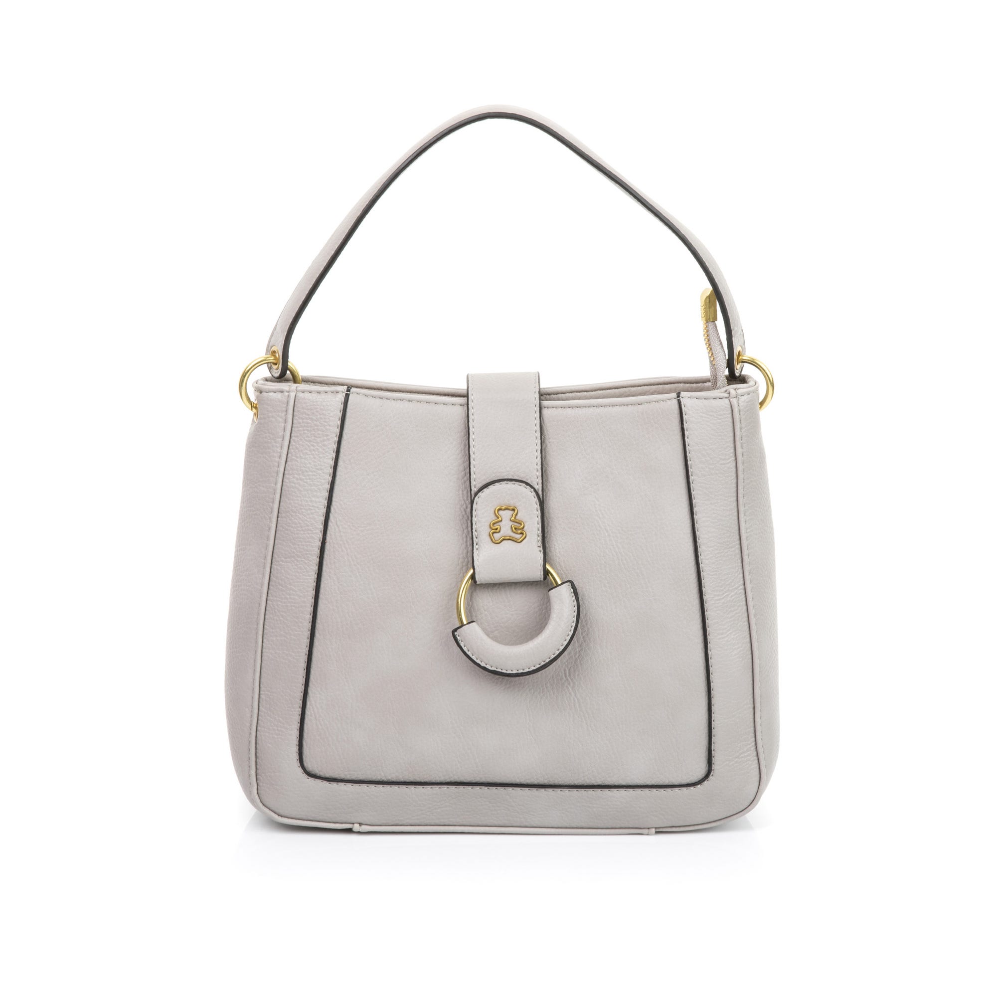 Sac à main gris