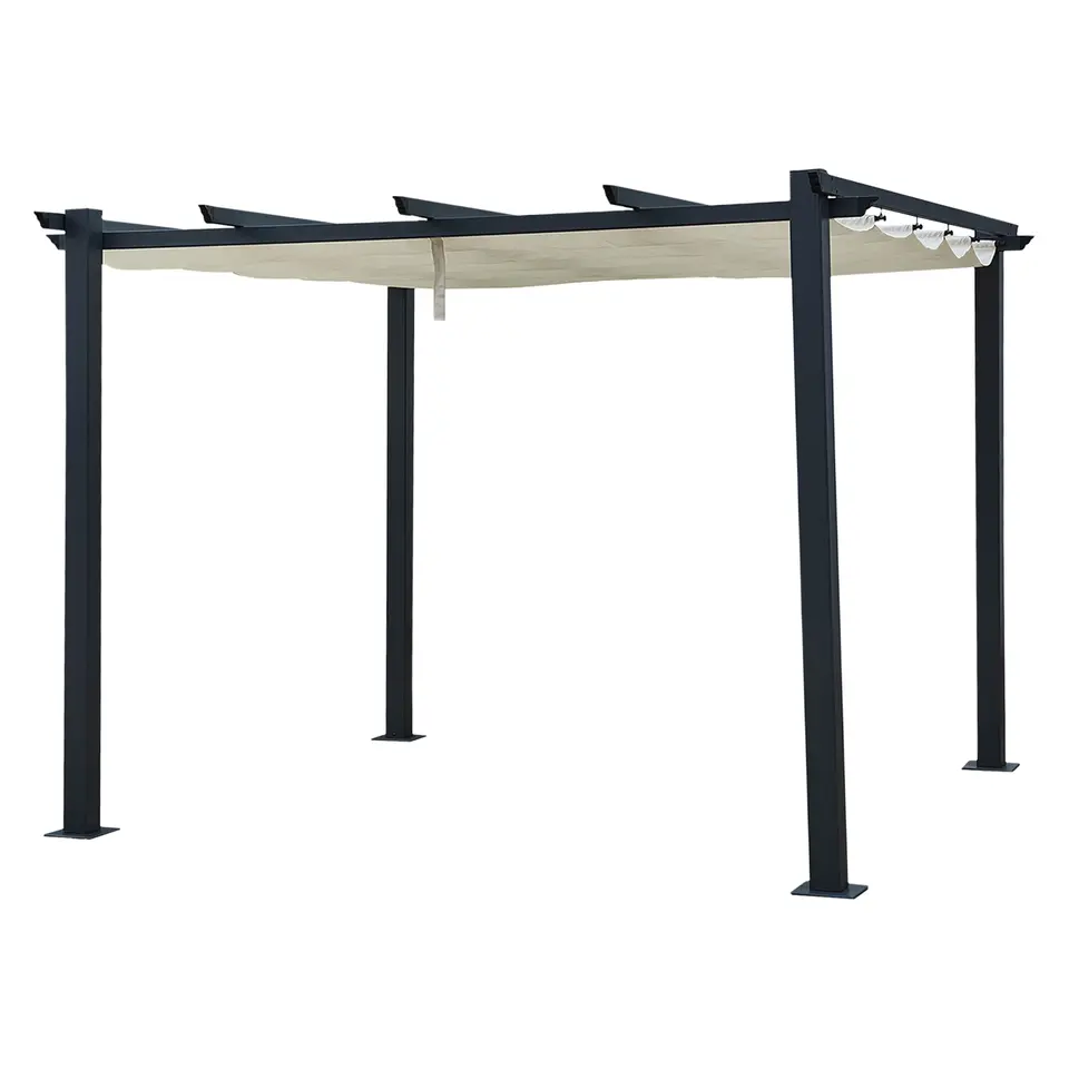 Happy Garden Pergola CASSIS - Beige - Aluminium