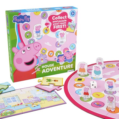 Peppa Gris Puslespill House Adventure