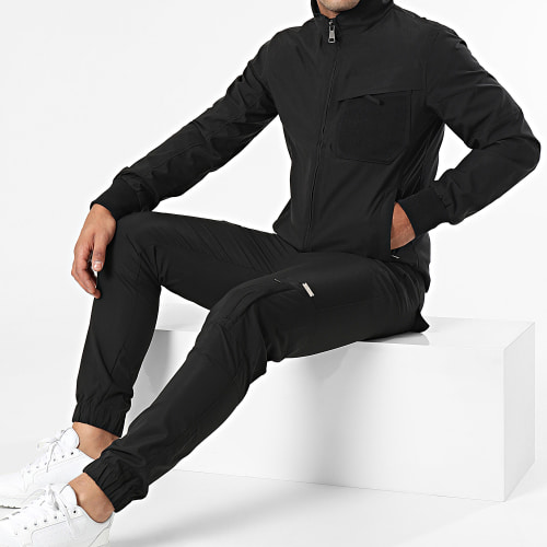 Ensemble Veste Et Pantalon Cargo Noir