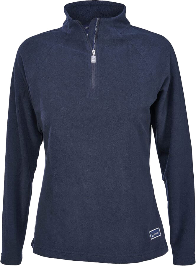Micro Fleece Zip Neck Dame 04/Navy
