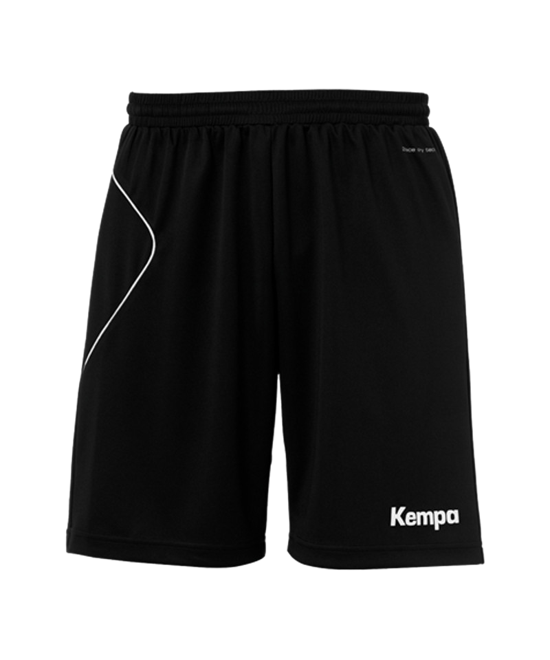 Kempa Curve Short Hose kurz Kids Schwarz Weiss F04
