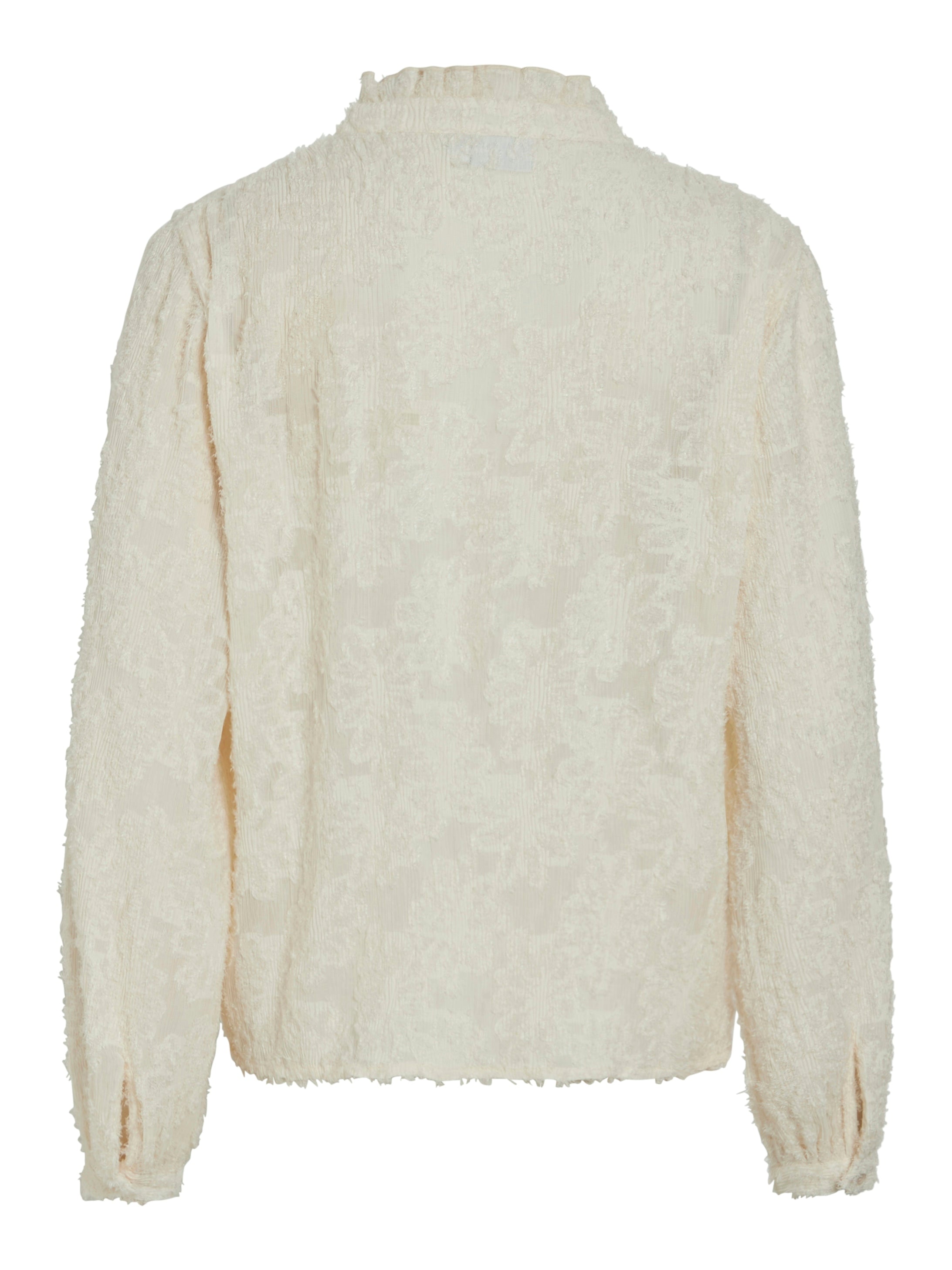 Vila  Vikylias LS bluse - Birch