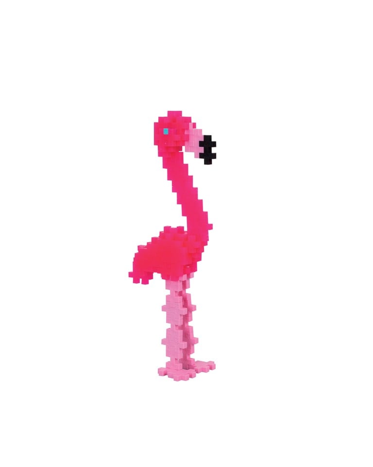 Plus-Plus - Flamingo / 100 pcs Tube