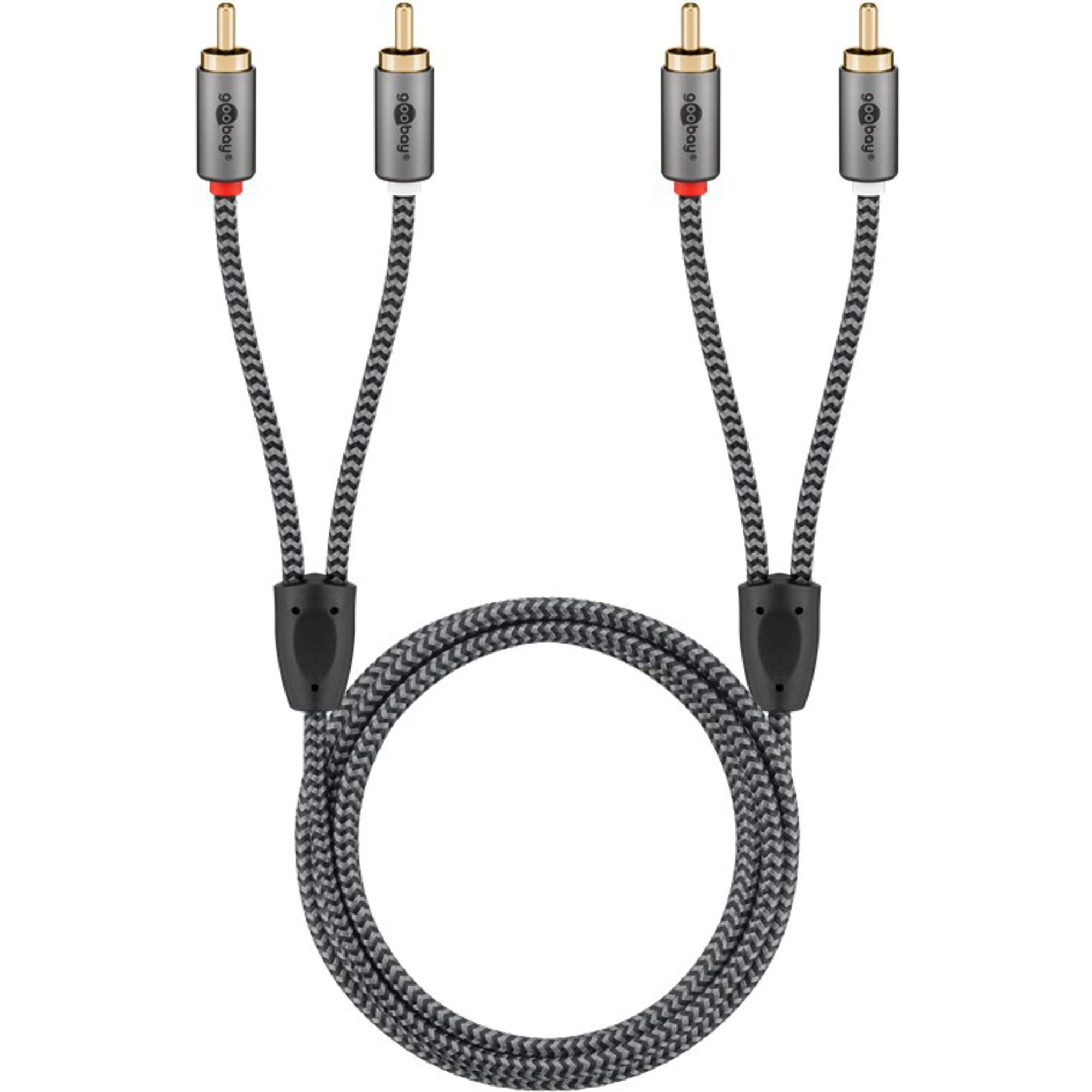 goobay Kabel Plus Stereo-Cinchkabel
