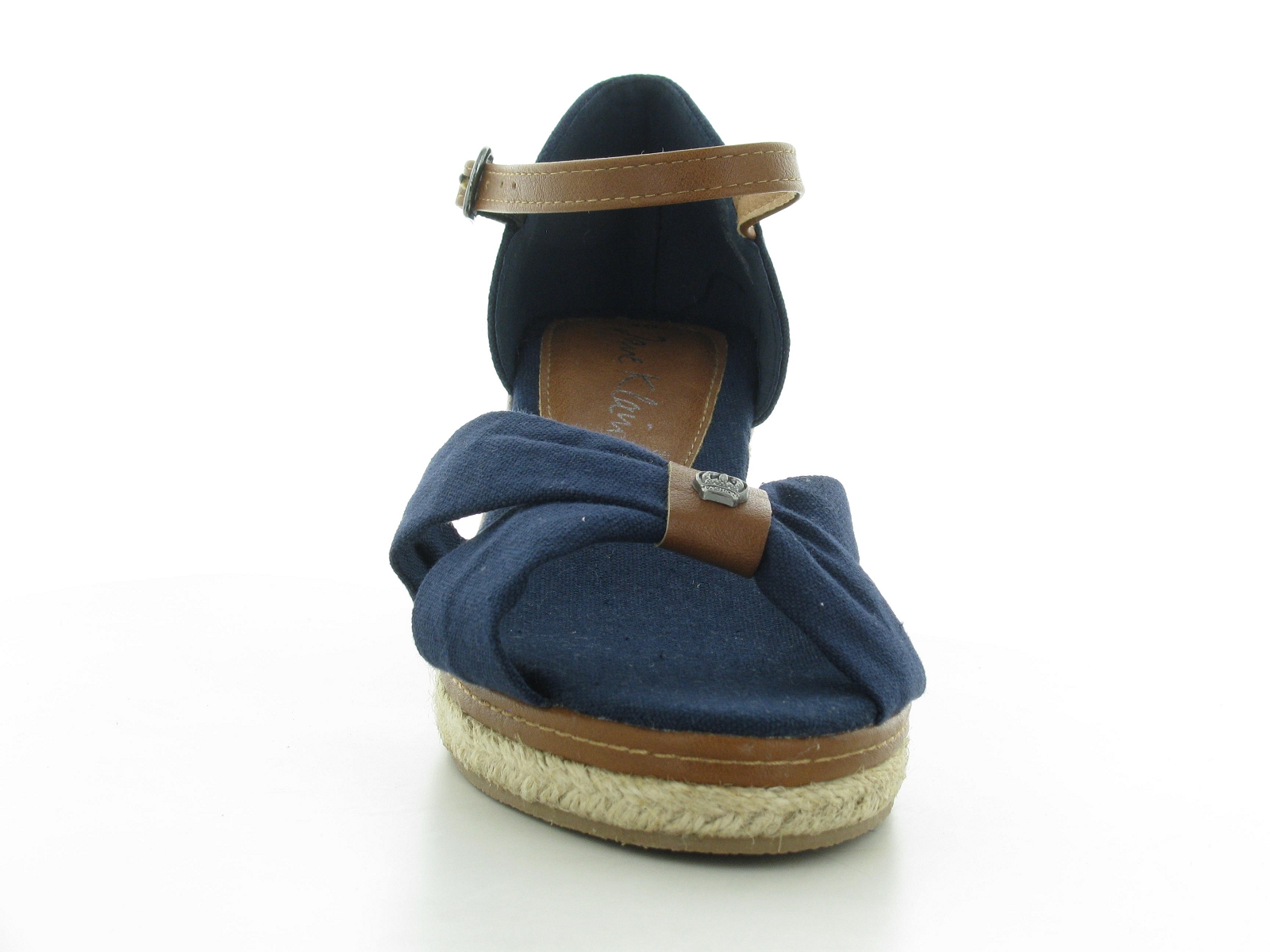 I brand-283 858 Textile Bleu Marron
