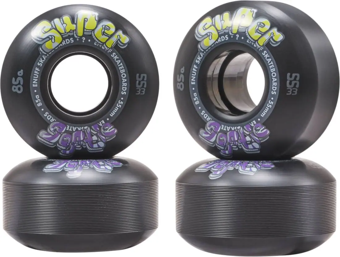 Enuff Super Softies 85A Skateboard Hjul 4-Pak | SkatePro