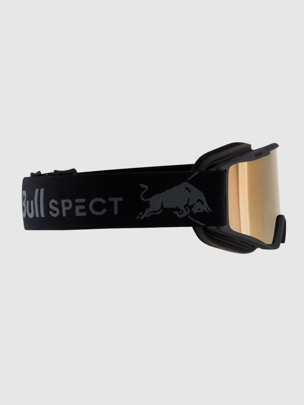 Red Bull SPECT Eyewear Neon Black Goggle brown with gold
