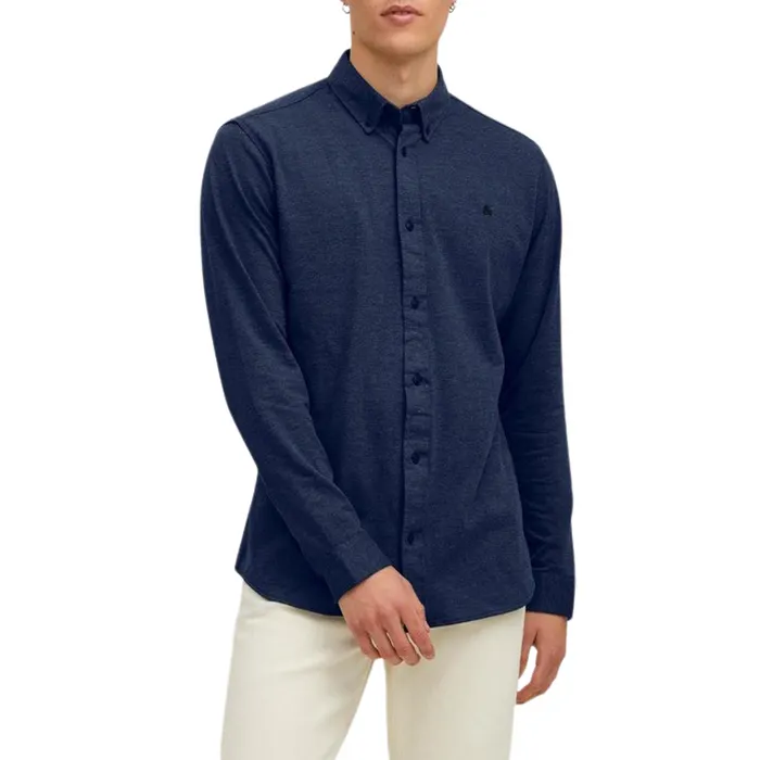 Jack & Jones Pique Melange Overhemd Heren