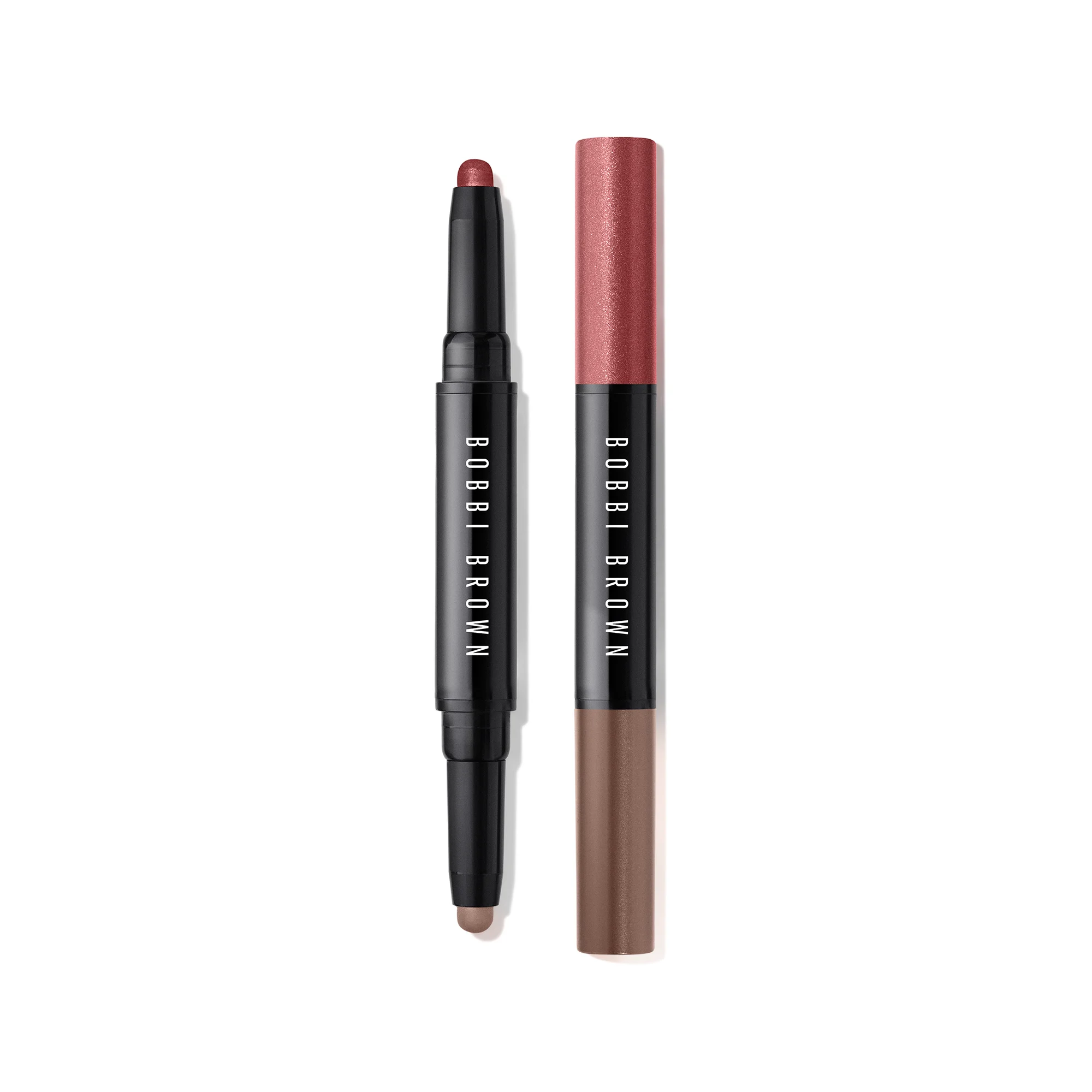 Long-Wear Cream Shadow Stick Duo - Stick Duo Fard à Paupières |- Bronze Pink/ Espresso