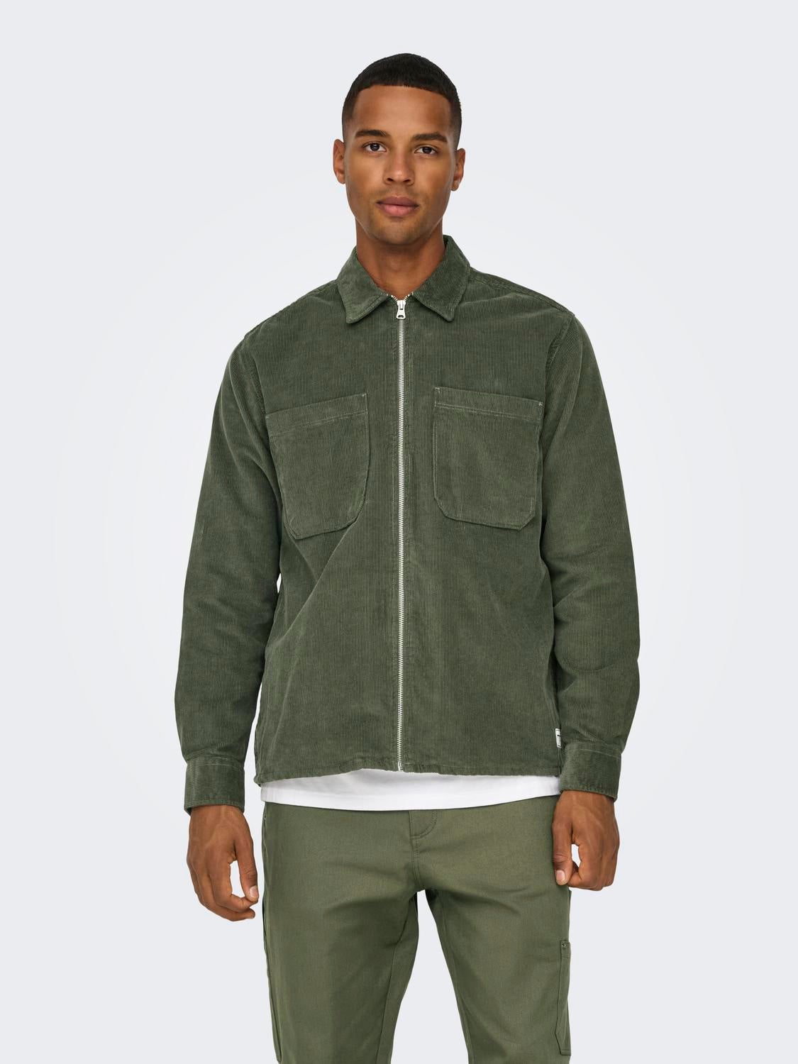 ONSALP Hemd Castor Gray