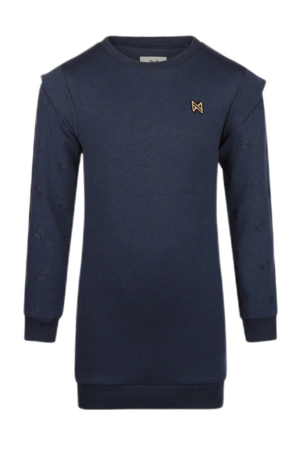 Koko Noko sweatjurk donkerblauw