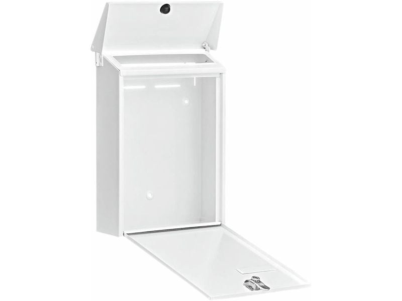 Burgwächter Briefkasten DAILY 5861 E Weiss Briefkasten