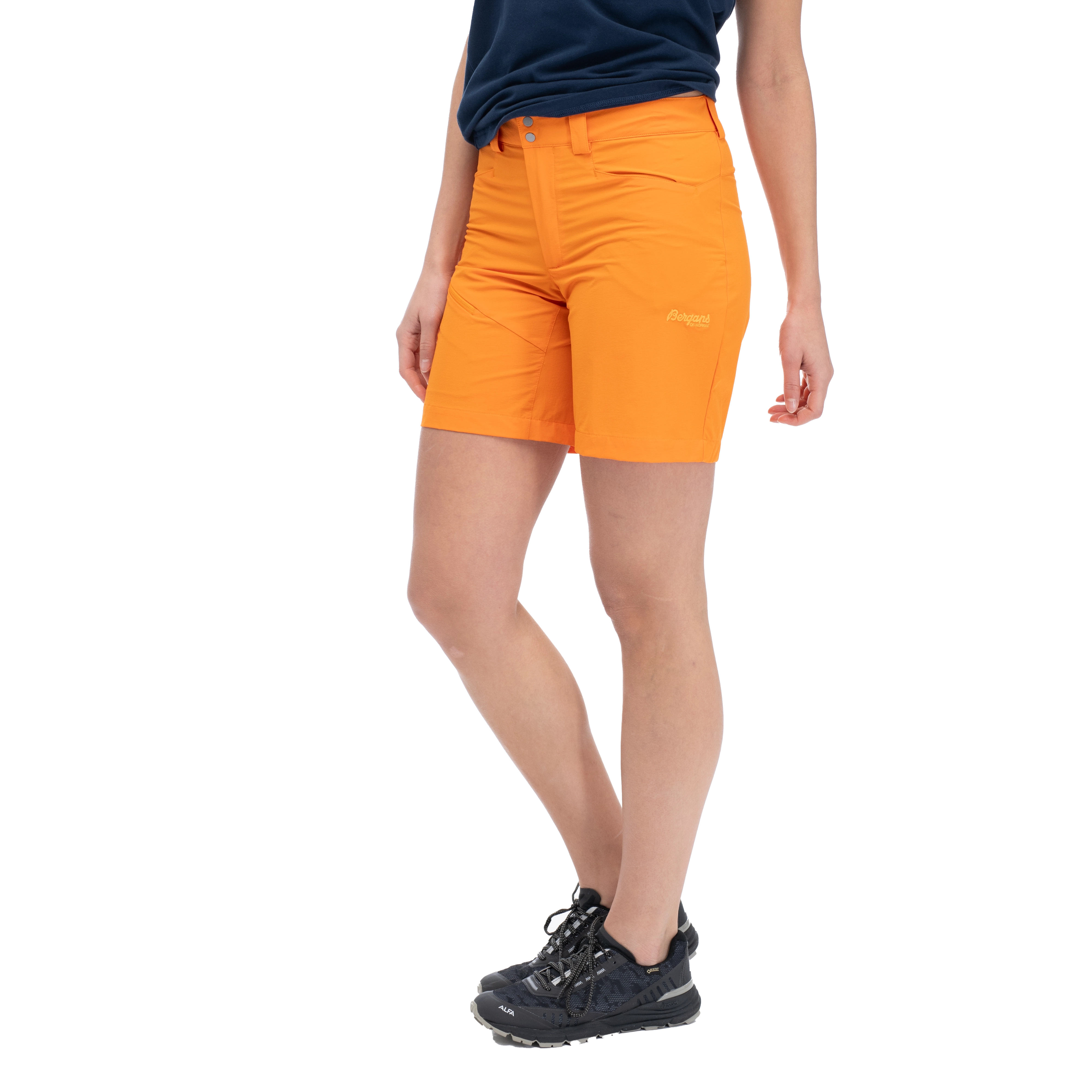 Vandre Light Softshell Shorts Women Cloudberry Yellow