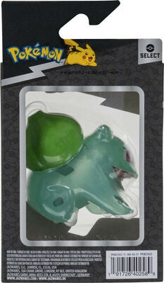 Pokémon Select Actionfigur Bulbasaur NEW SOLID, Gjennomskinnelig
