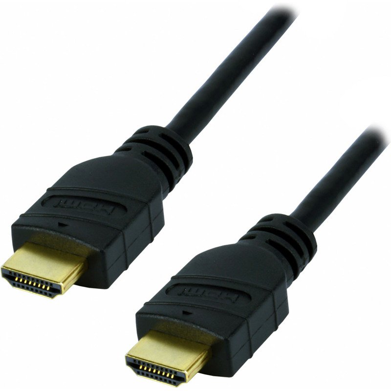 MCL Câble HDMI / HDMI 4K  avec éthernet mâle/mâle - 5 m