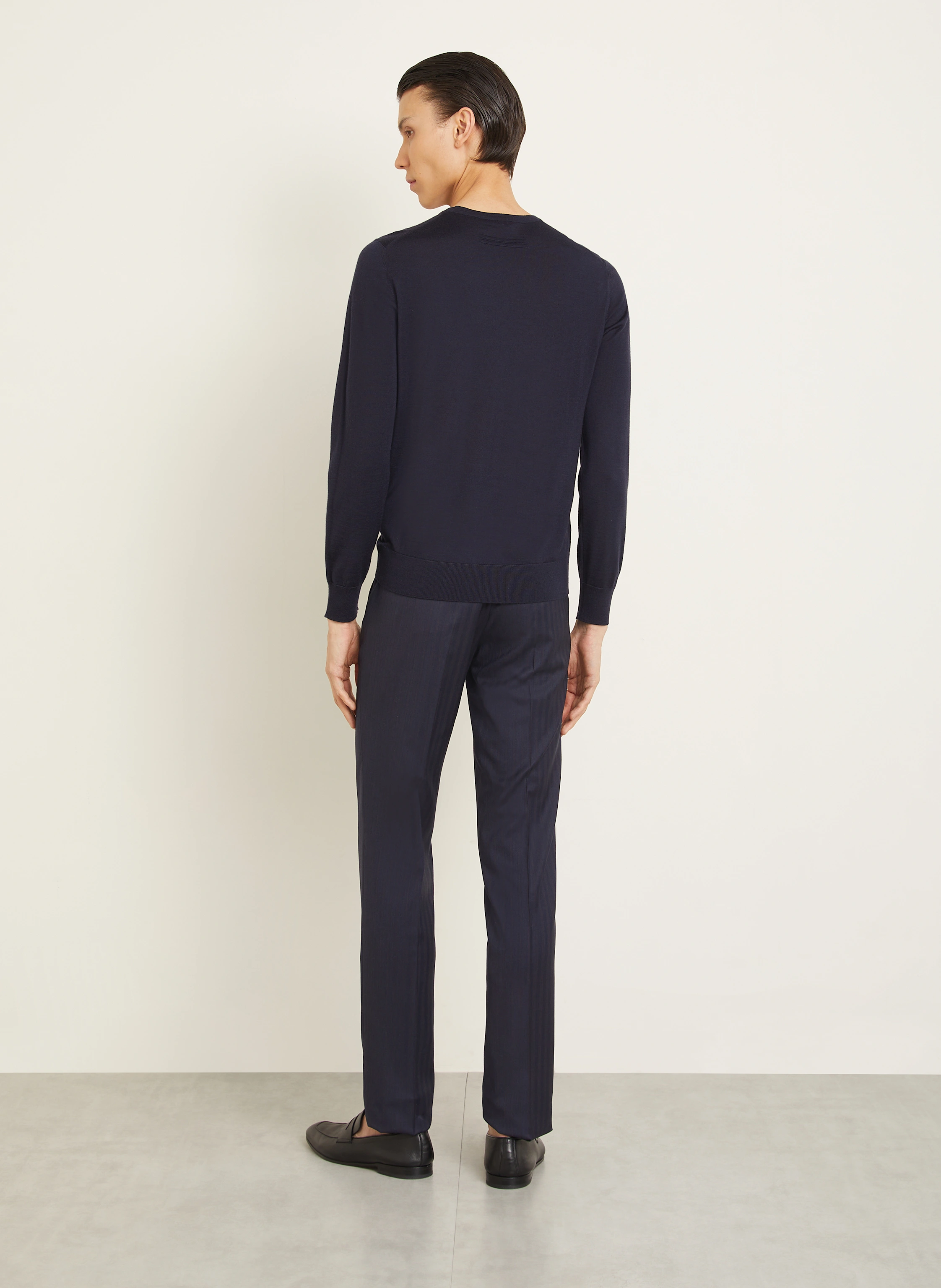 ZEGNA Cashmere-Pullover CASHSETA mit Seide