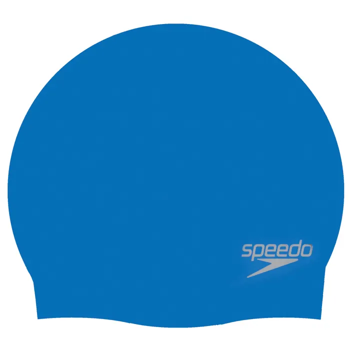 Speedo Plain Moulded Silicone Badmuts Senior